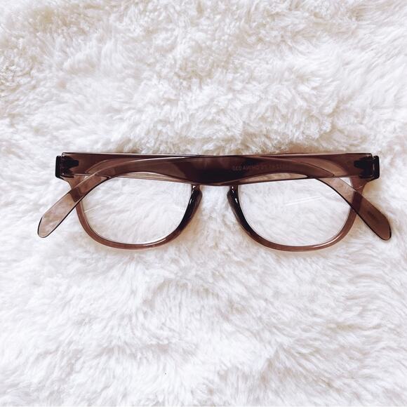 Mason Clear Brown Modern Chic Reader Glasses - Picture 7 of 9